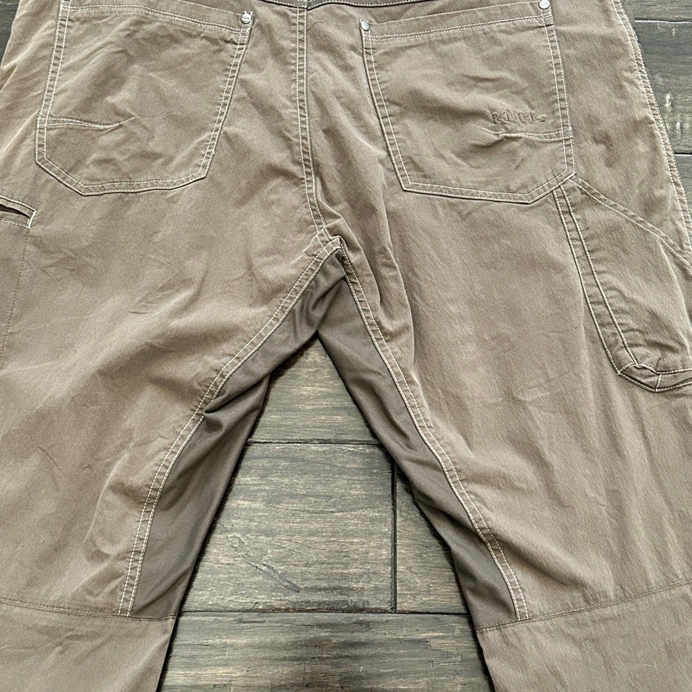 KUHL Pants Mens 38x30 Radio Outdoor Hiking Work Khaki - Picture 8 of 15